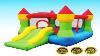 Backyard Bounce House Commercial Water Slide Inflatable Basketball Bouncer Pool.