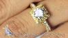 Wedding Ring I1 G 0.85 Carat Natural Diamond 14k White Yellow Rose Gold Pave Set